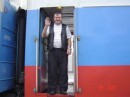THIS GUY WAS GREAT AND SERVED US OUR FOOD ON THE TRAIN - WE CALLED HIM ARTHUR 061 * 448 x 336 * (19KB)